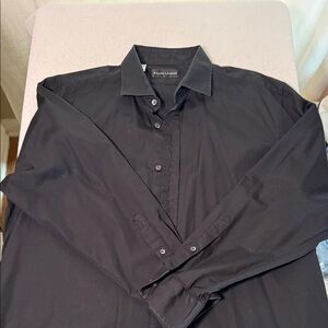 Ralph Laure Black Label Midnight Button-Up Shirt